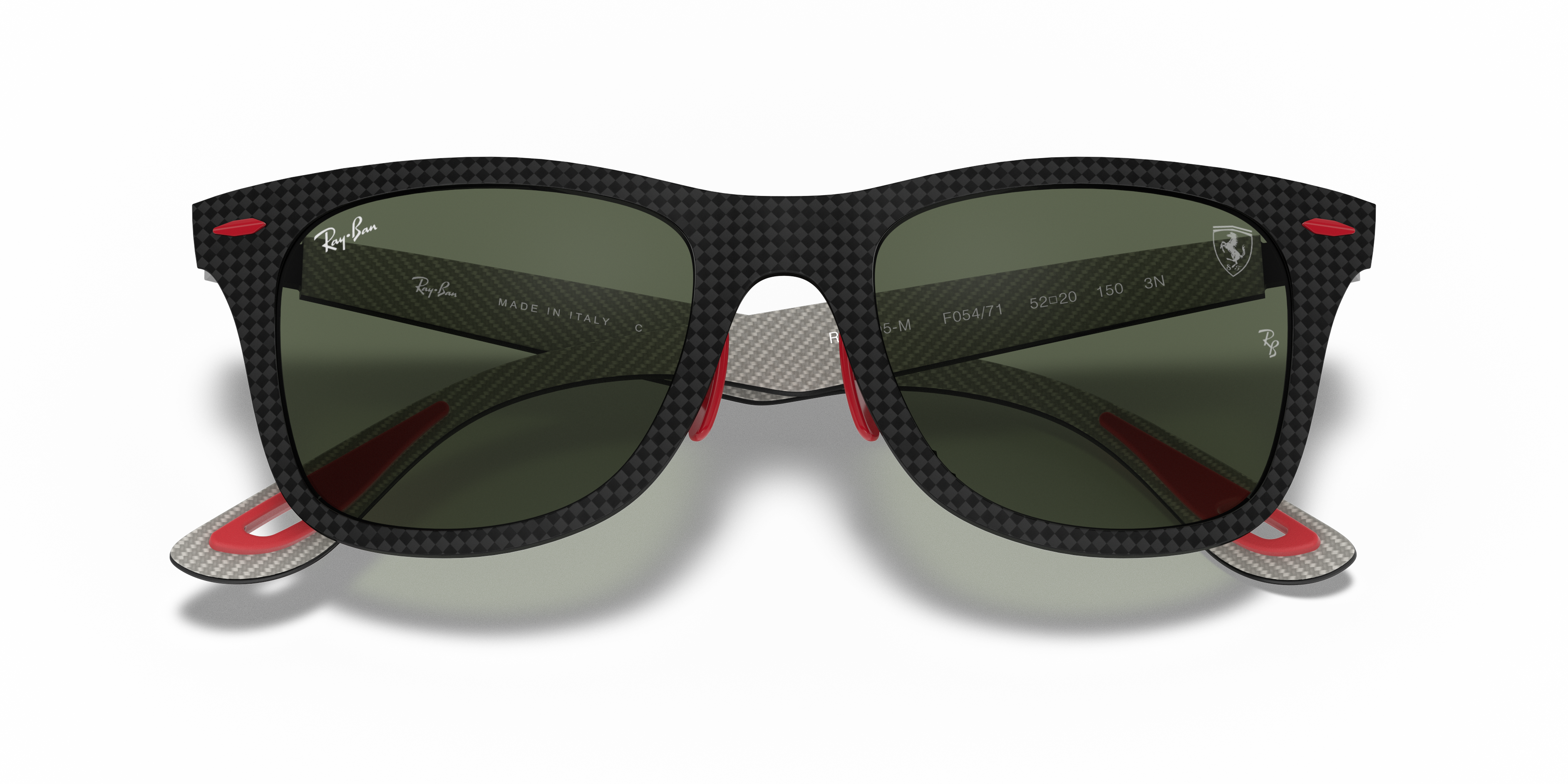 UNISEXRAY-BAN RB 8395M SUNGLASSES - F05471 MAT CARBON MATT ALLUTEX 