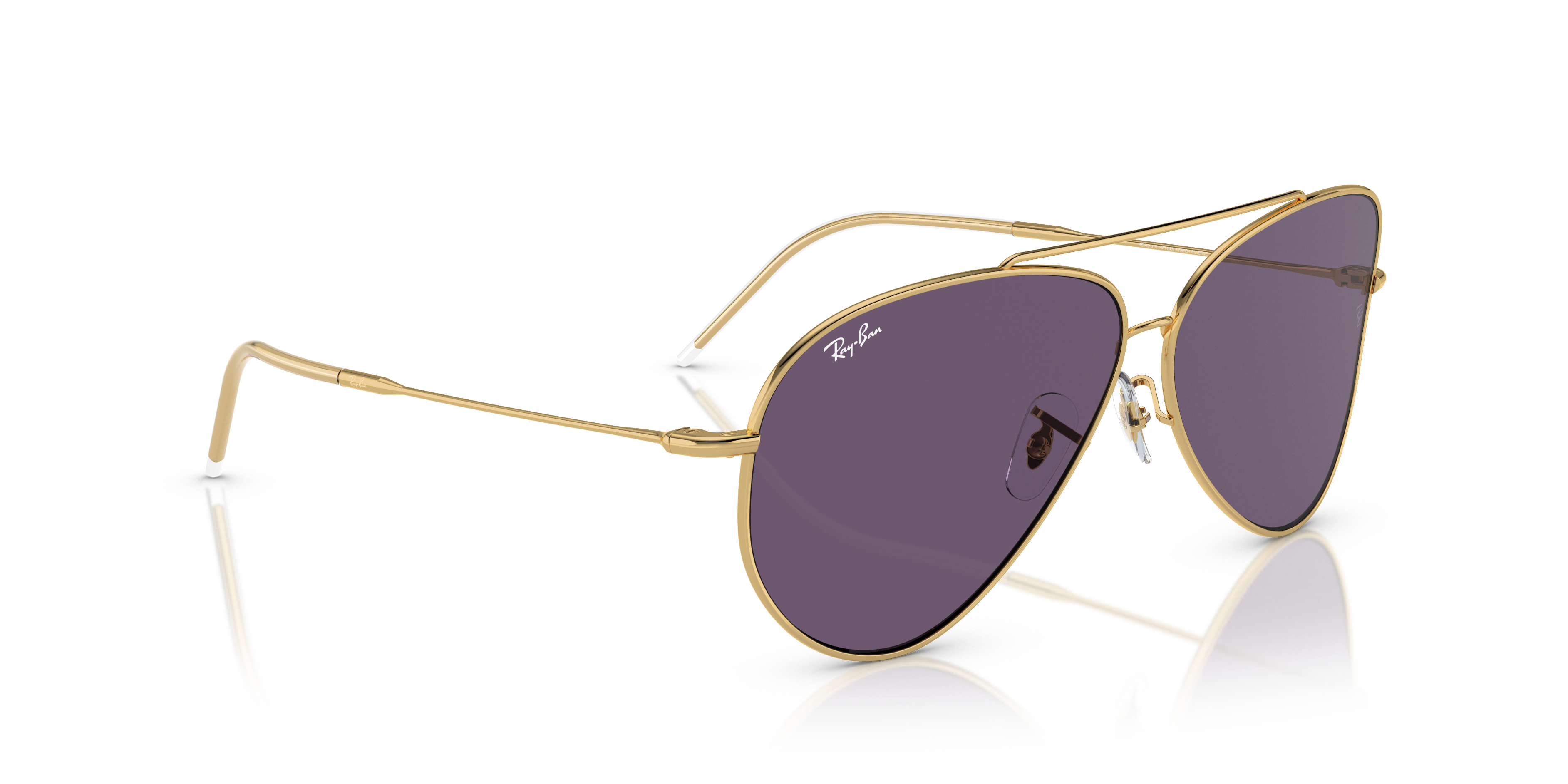 Ray-Ban Aviator Reverse Arista Gold | Icona Rivisitata Unisex