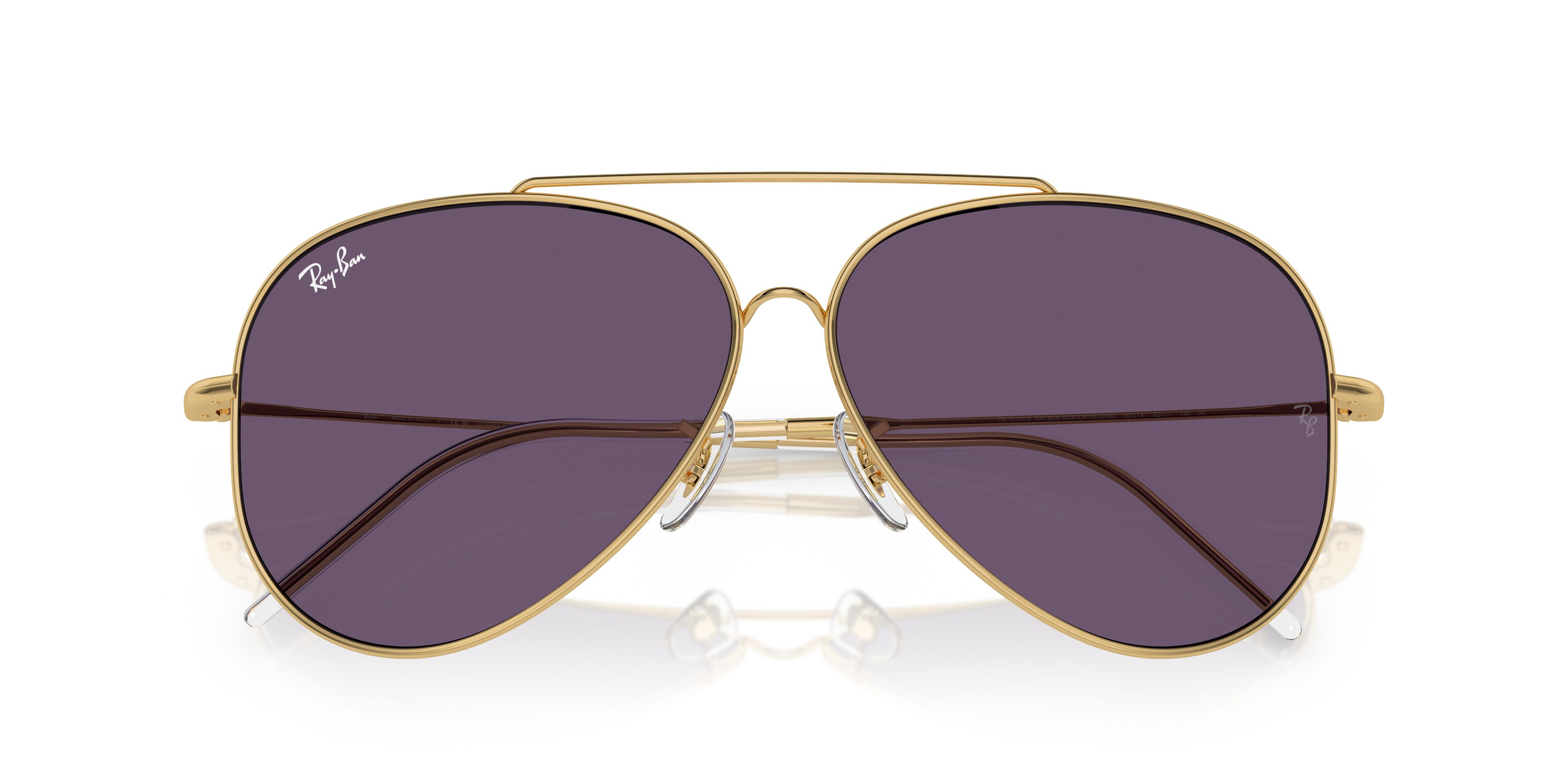 Ray-Ban Aviator Reverse Arista Gold | Icona Rivisitata Unisex