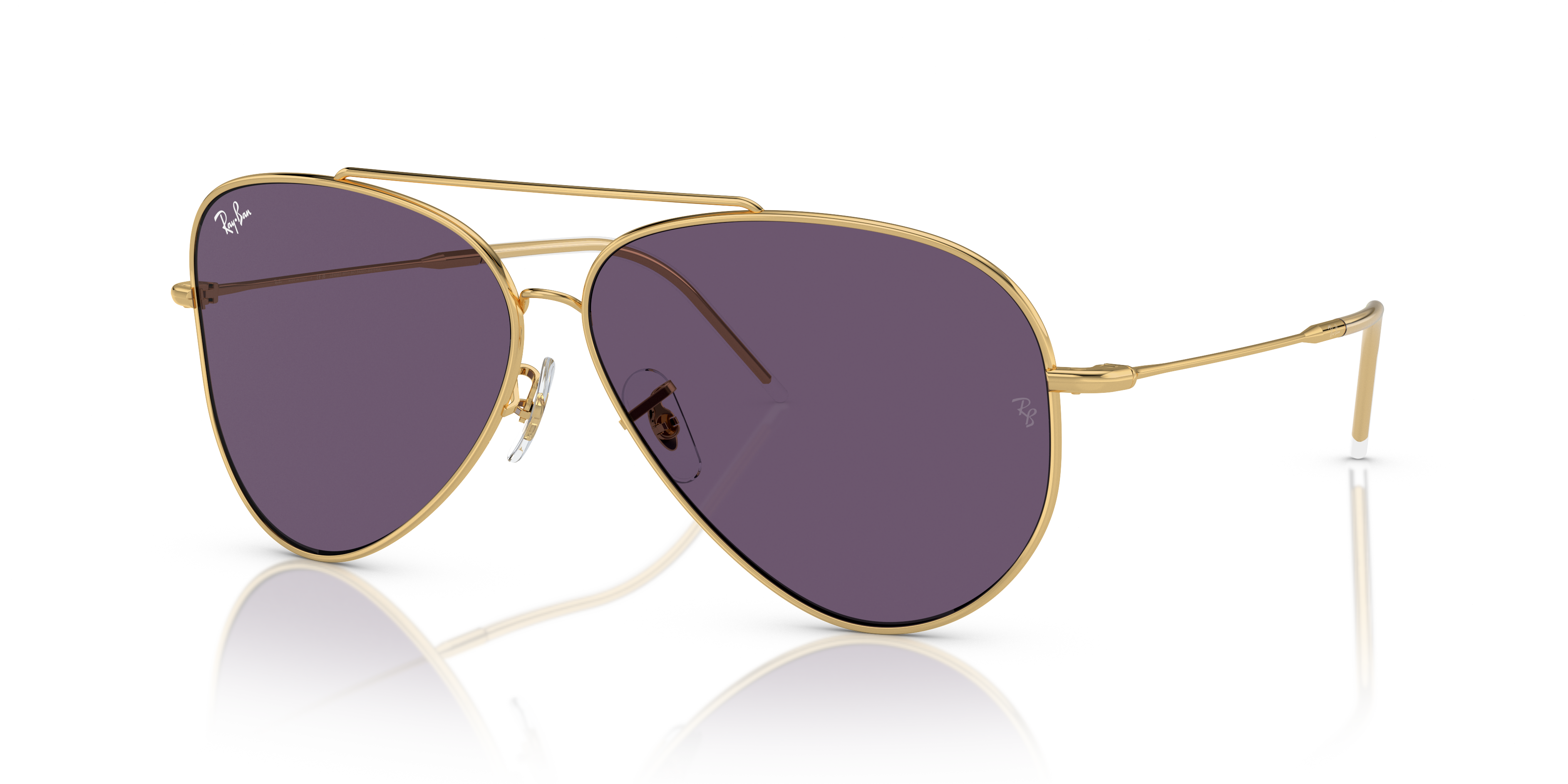 Ray-Ban Aviator Reverse Arista Gold | Icona Rivisitata Unisex