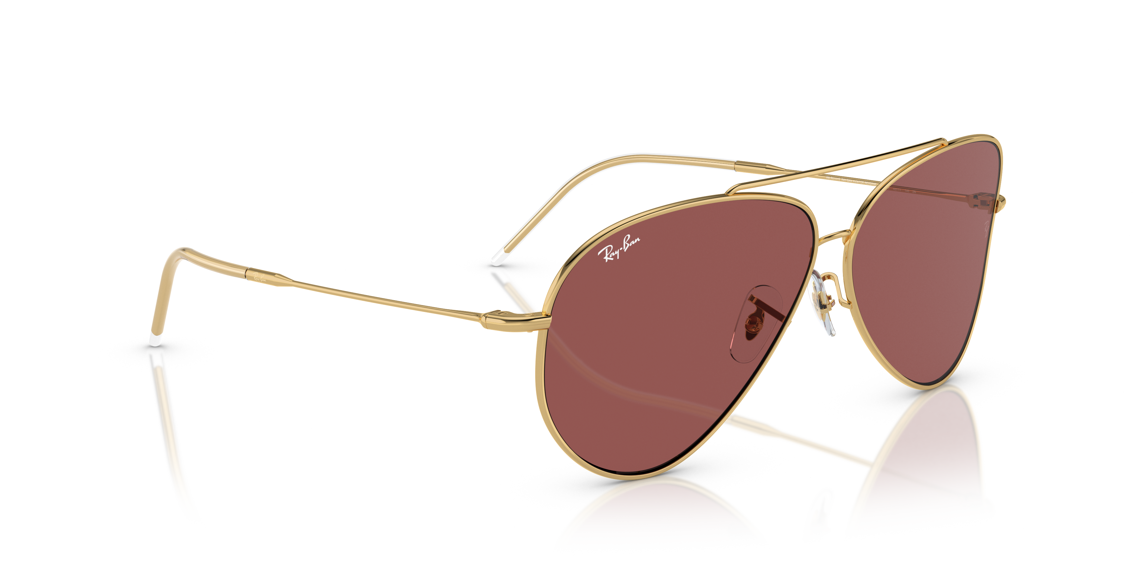 Ray-Ban Aviator Reverse Arista Gold | Icona Rivisitata Unisex