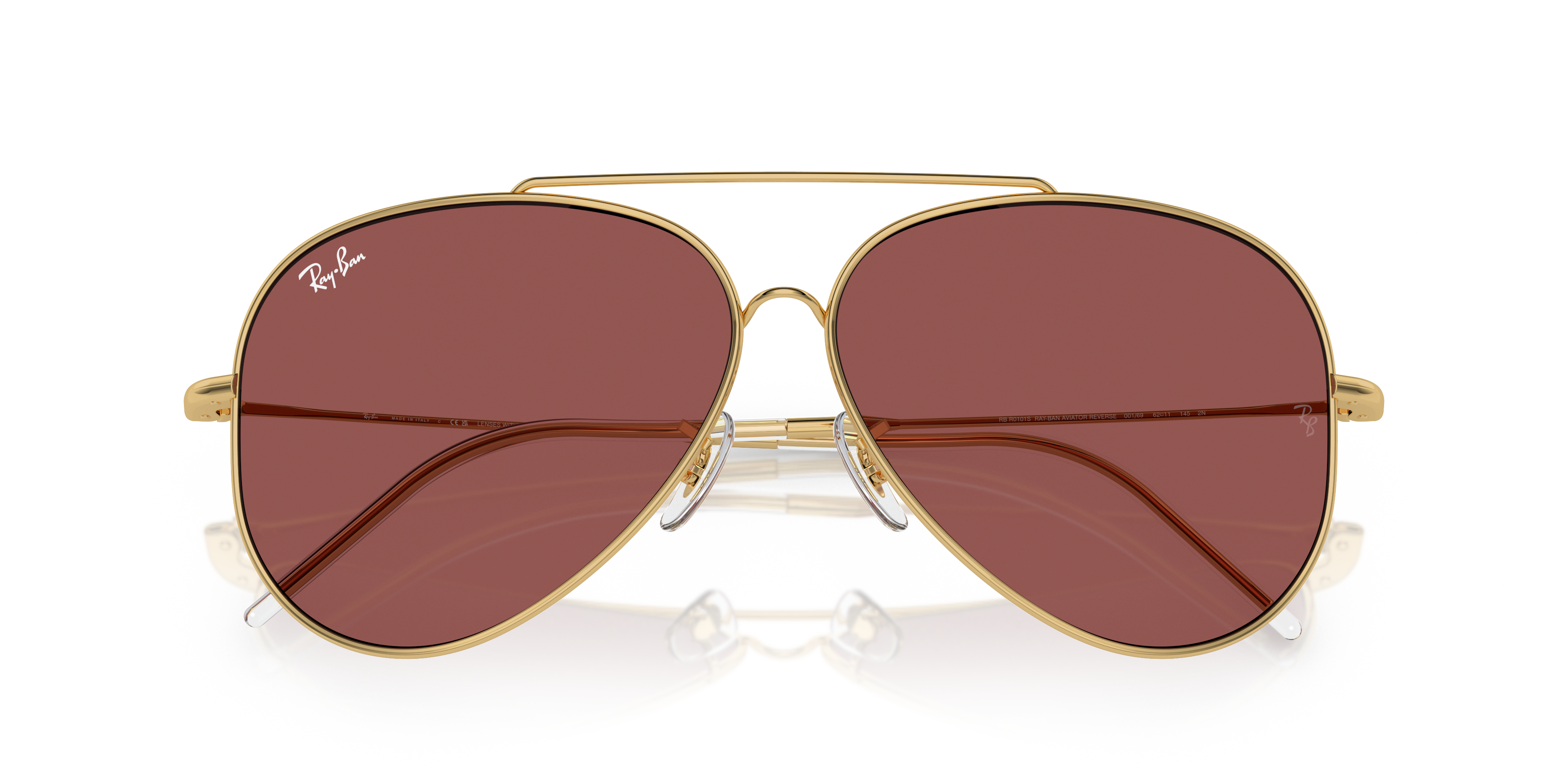 Ray-Ban Aviator Reverse Arista Gold | Icona Rivisitata Unisex