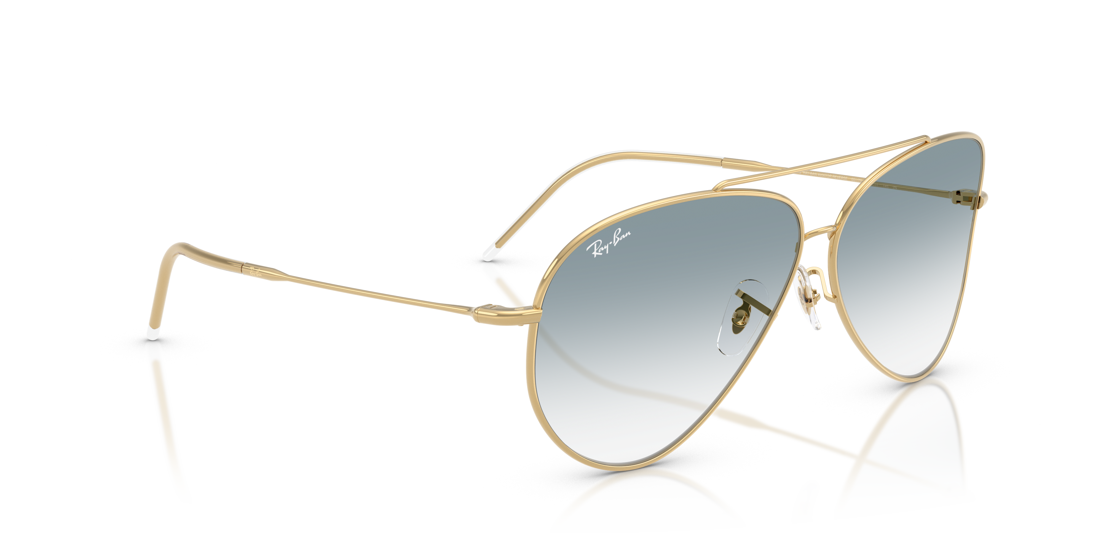 Ray-Ban Aviator Reverse Arista Gold | Icona Rivisitata Unisex