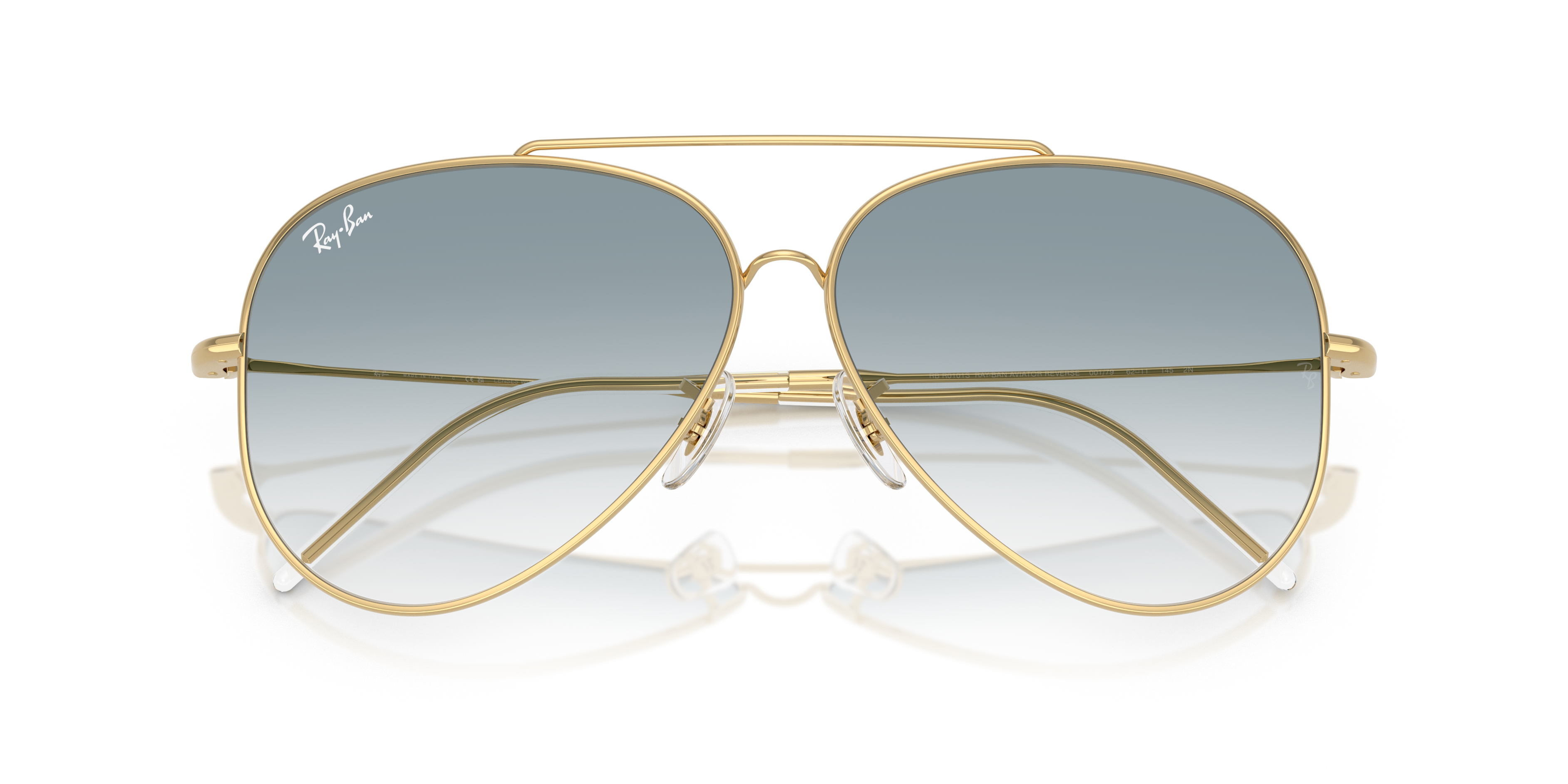 Ray-Ban Aviator Reverse Arista Gold | Icona Rivisitata Unisex