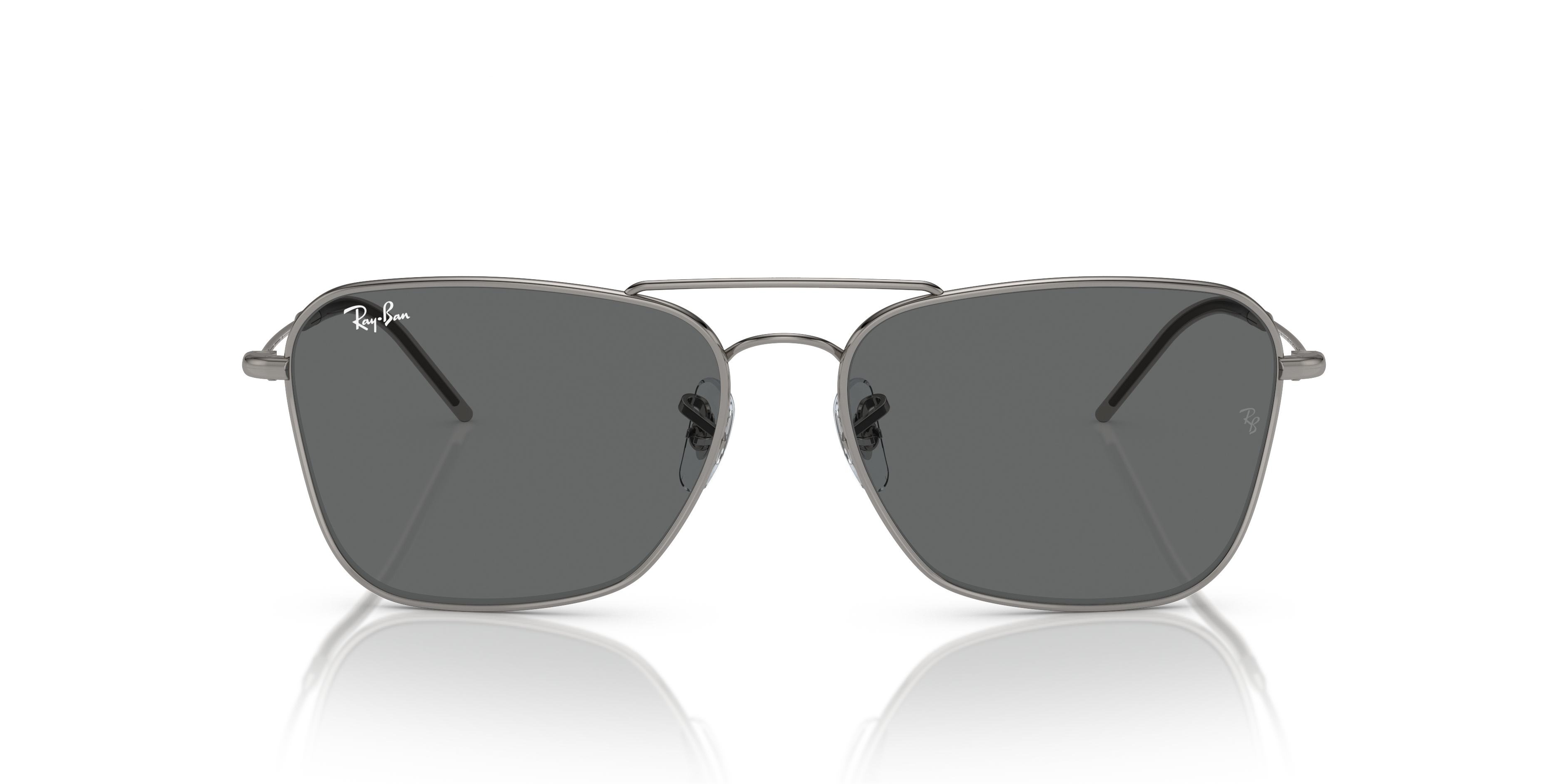 Occhiali da Sole Ray-Ban Caravan Reverse Arista Gold Originali