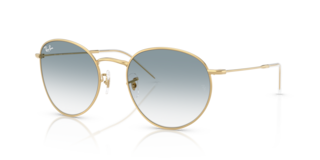 Occhiali da Sole Ray-Ban Round Reverse Arista Gold | Iconici e Origina