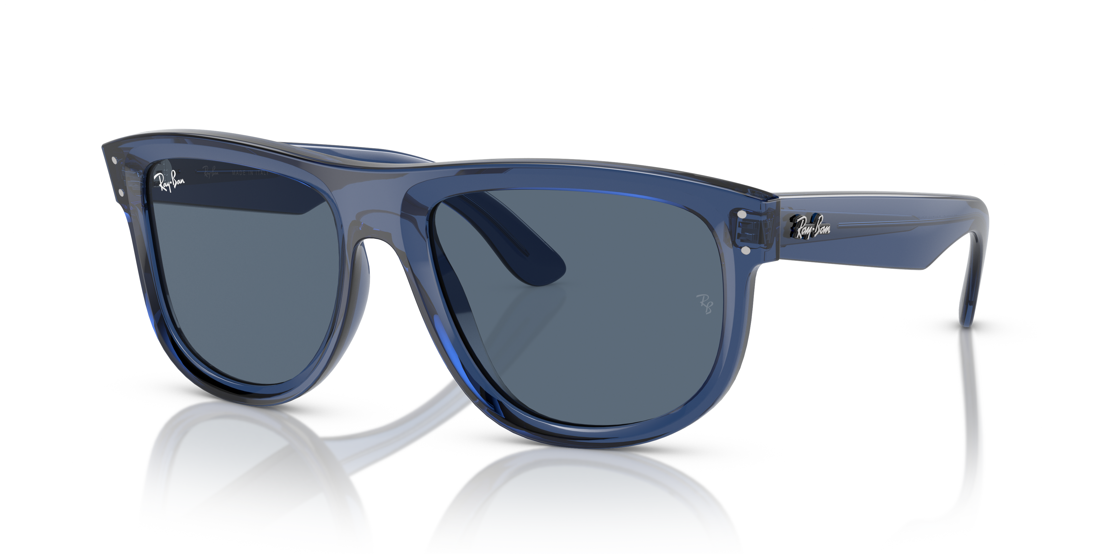 Acquista Occhiali da Sole Ray-Ban Boyfriend Reverse Neri 0RBR0501S