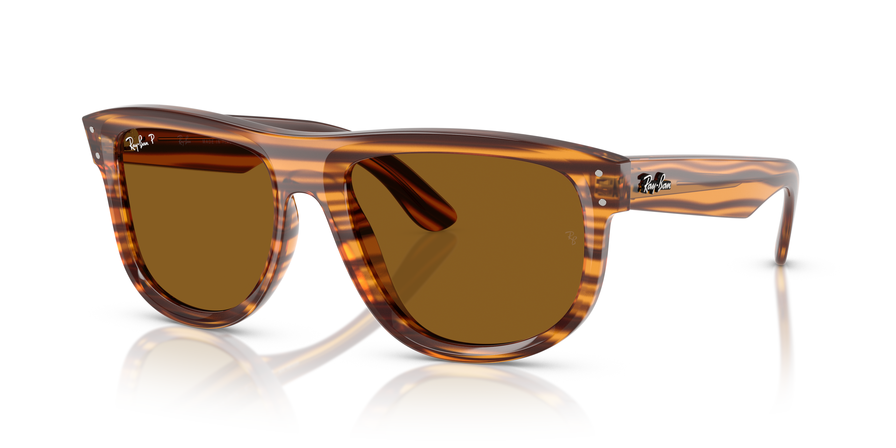 Acquista Occhiali da Sole Ray-Ban Boyfriend Reverse Neri 0RBR0501S