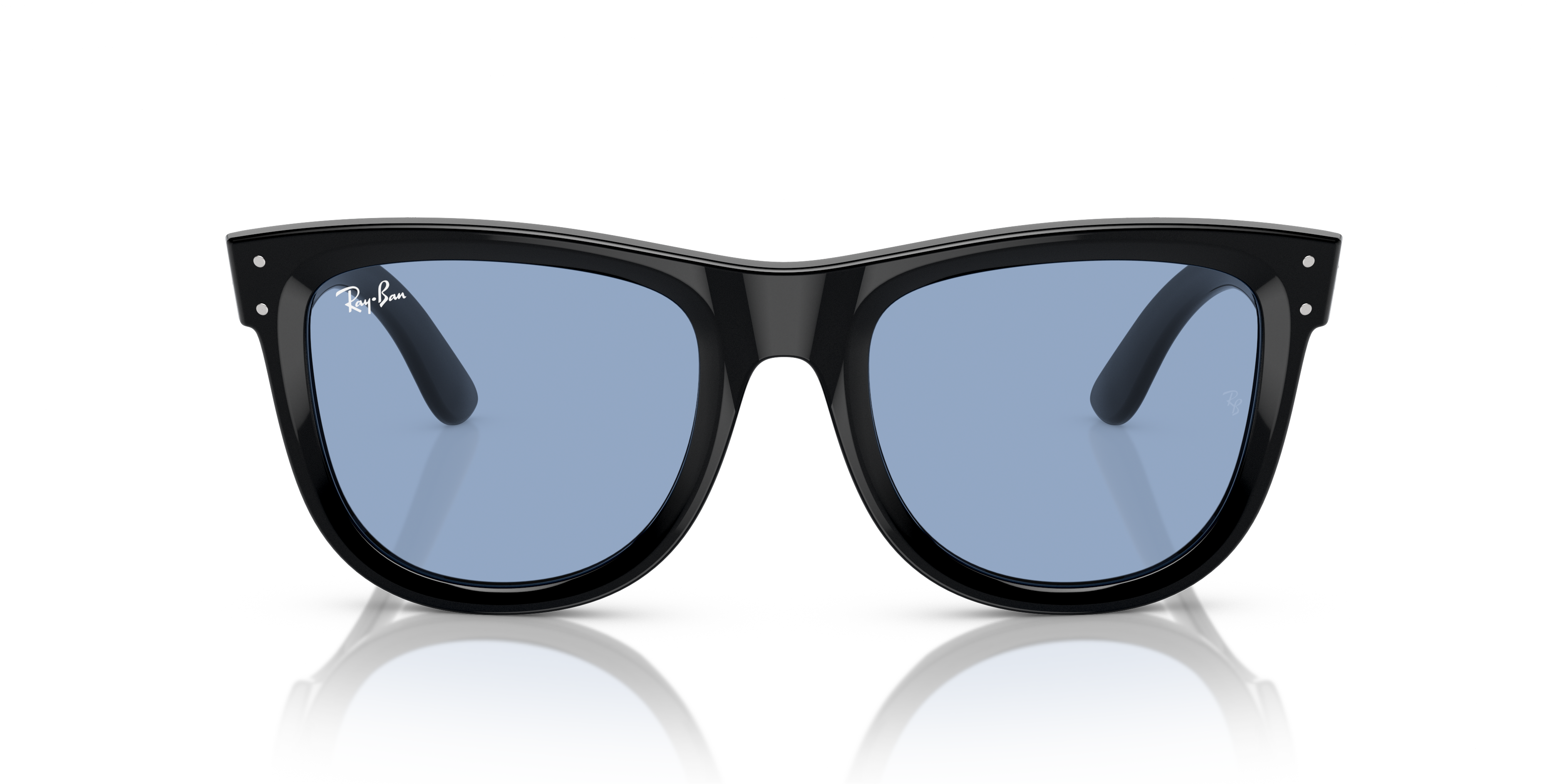 Acquista Occhiali da Sole Ray-Ban Wayfarer Reverse Neri 0RBR0502S