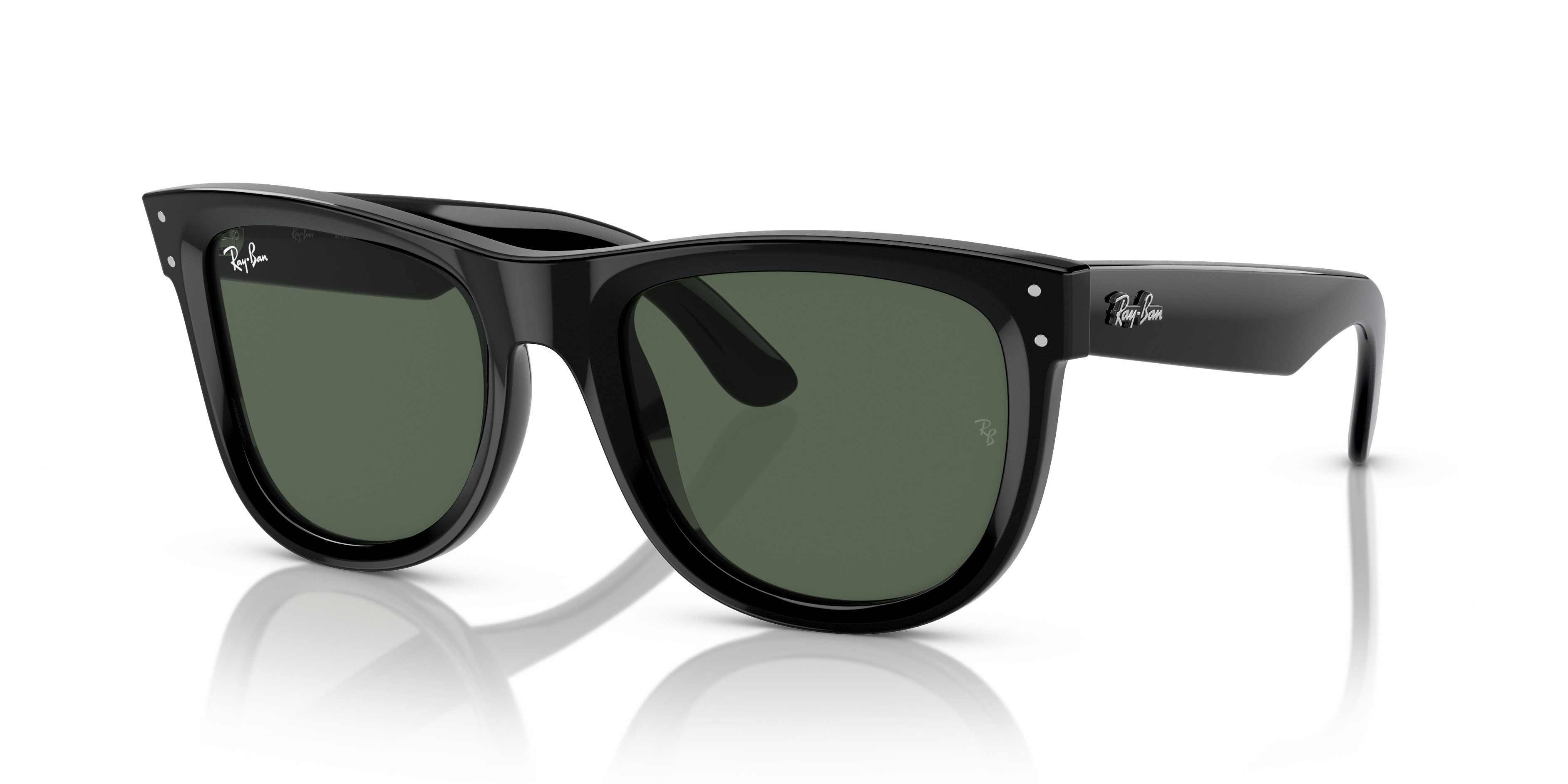 Acquista Occhiali da Sole Ray-Ban Wayfarer Reverse Neri 0RBR0502S