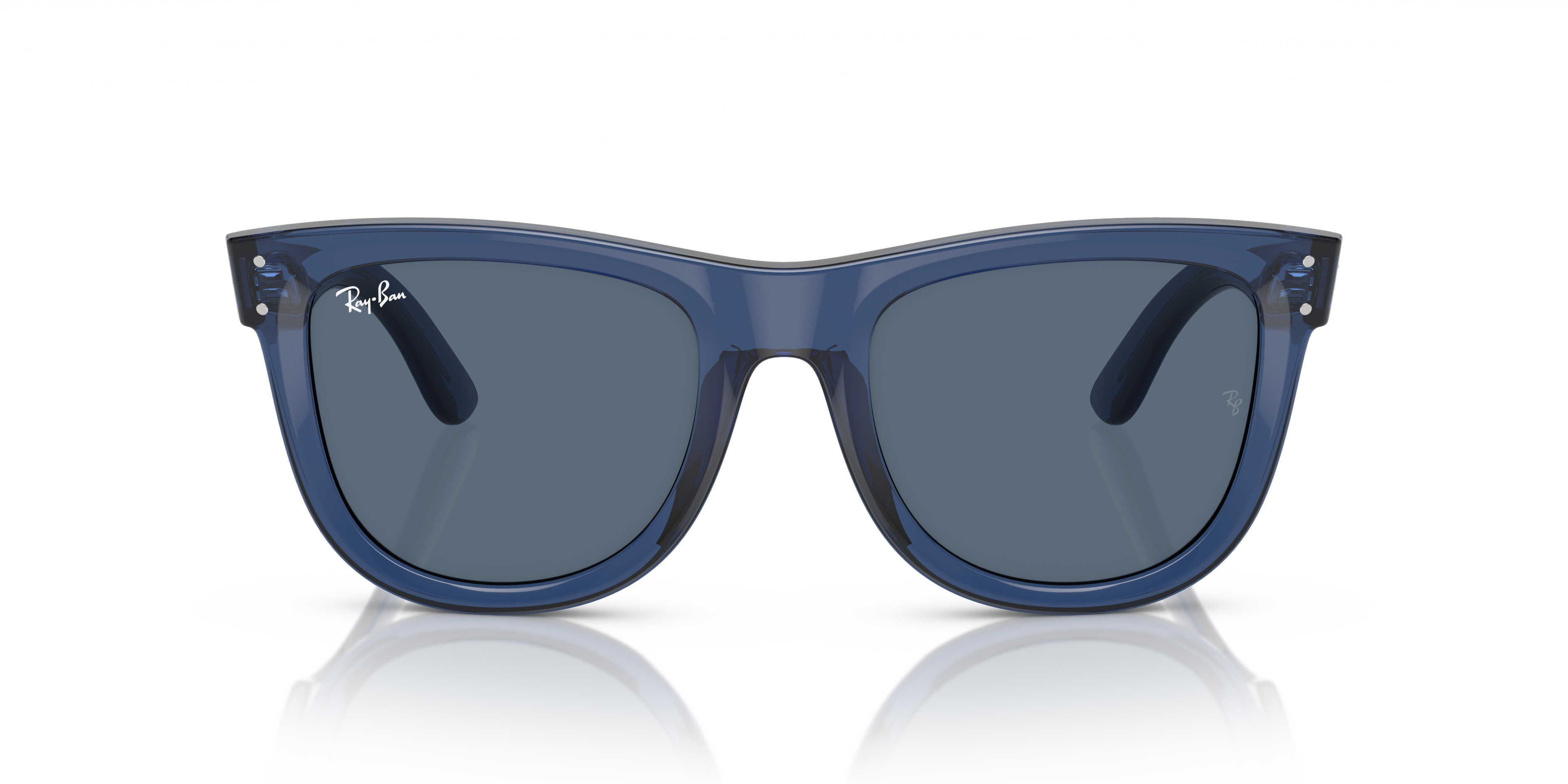 Acquista Occhiali da Sole Ray-Ban Wayfarer Reverse Neri 0RBR0502S