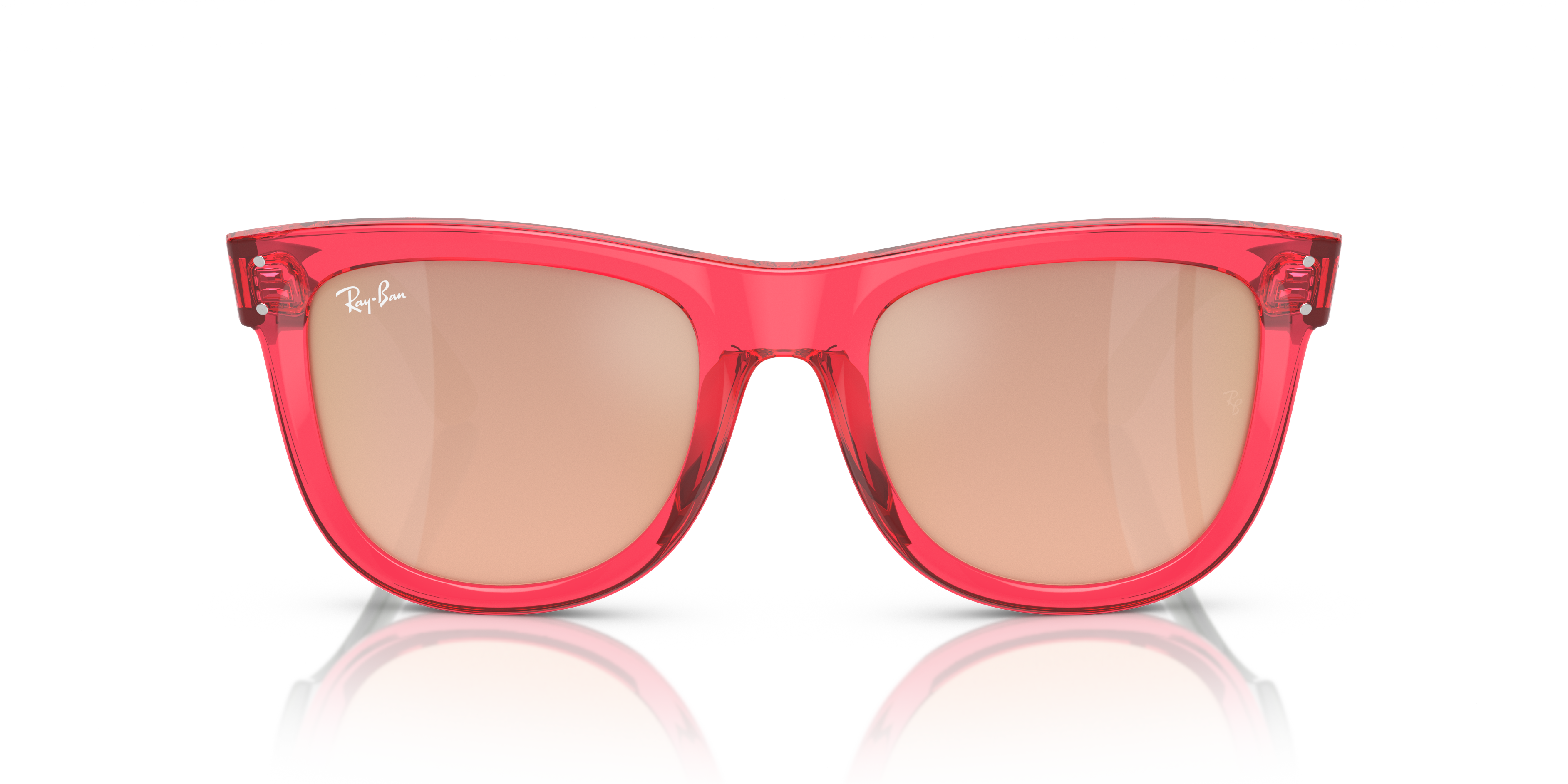 Acquista Occhiali da Sole Ray-Ban Wayfarer Reverse Neri 0RBR0502S