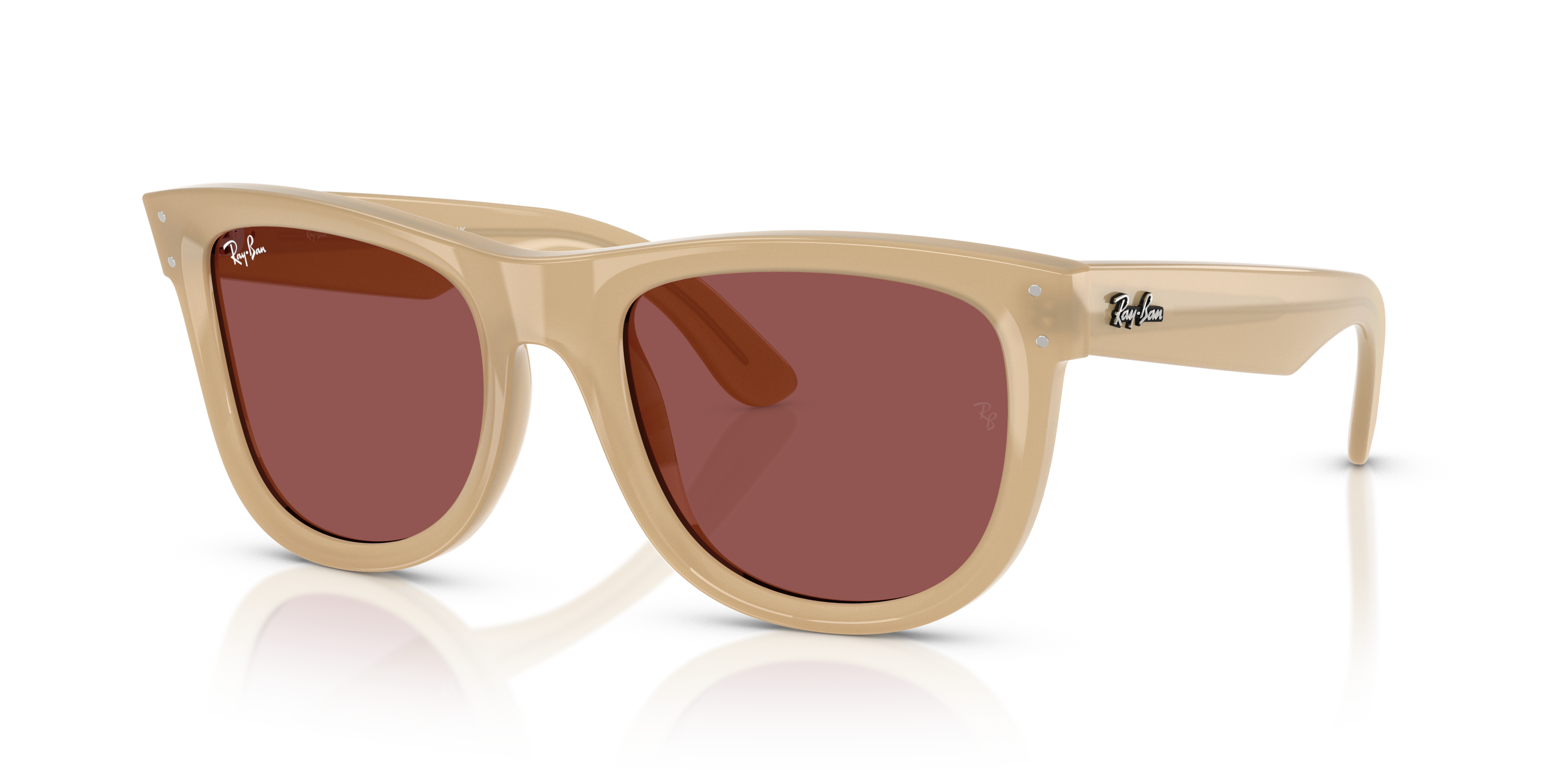 Acquista Occhiali da Sole Ray-Ban Wayfarer Reverse Neri 0RBR0502S