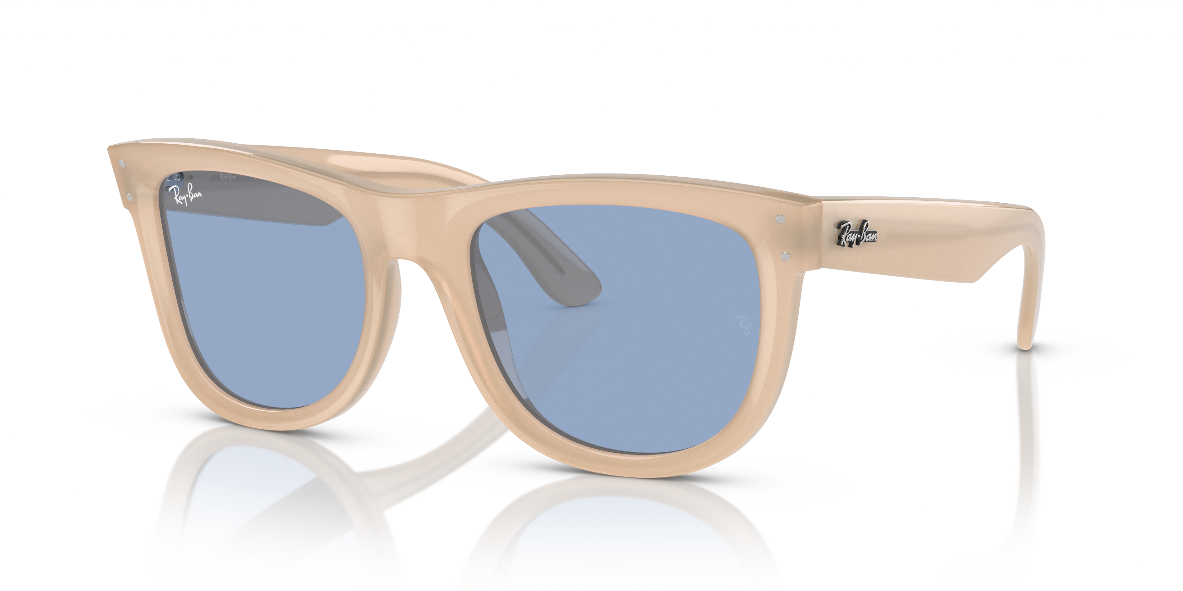 Acquista Occhiali da Sole Ray-Ban Wayfarer Reverse Neri 0RBR0502S