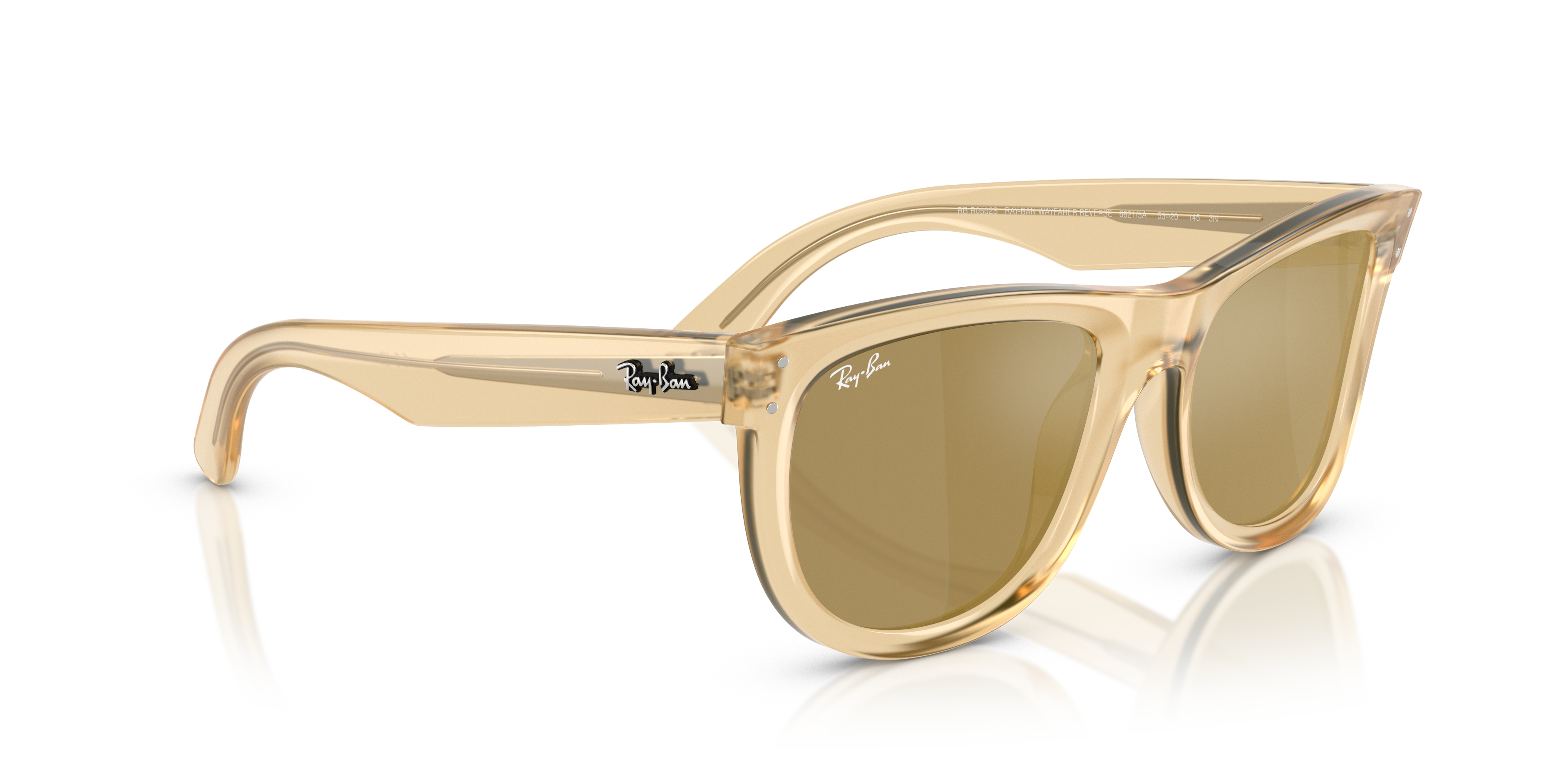 Acquista Occhiali da Sole Ray-Ban Wayfarer Reverse Neri 0RBR0502S