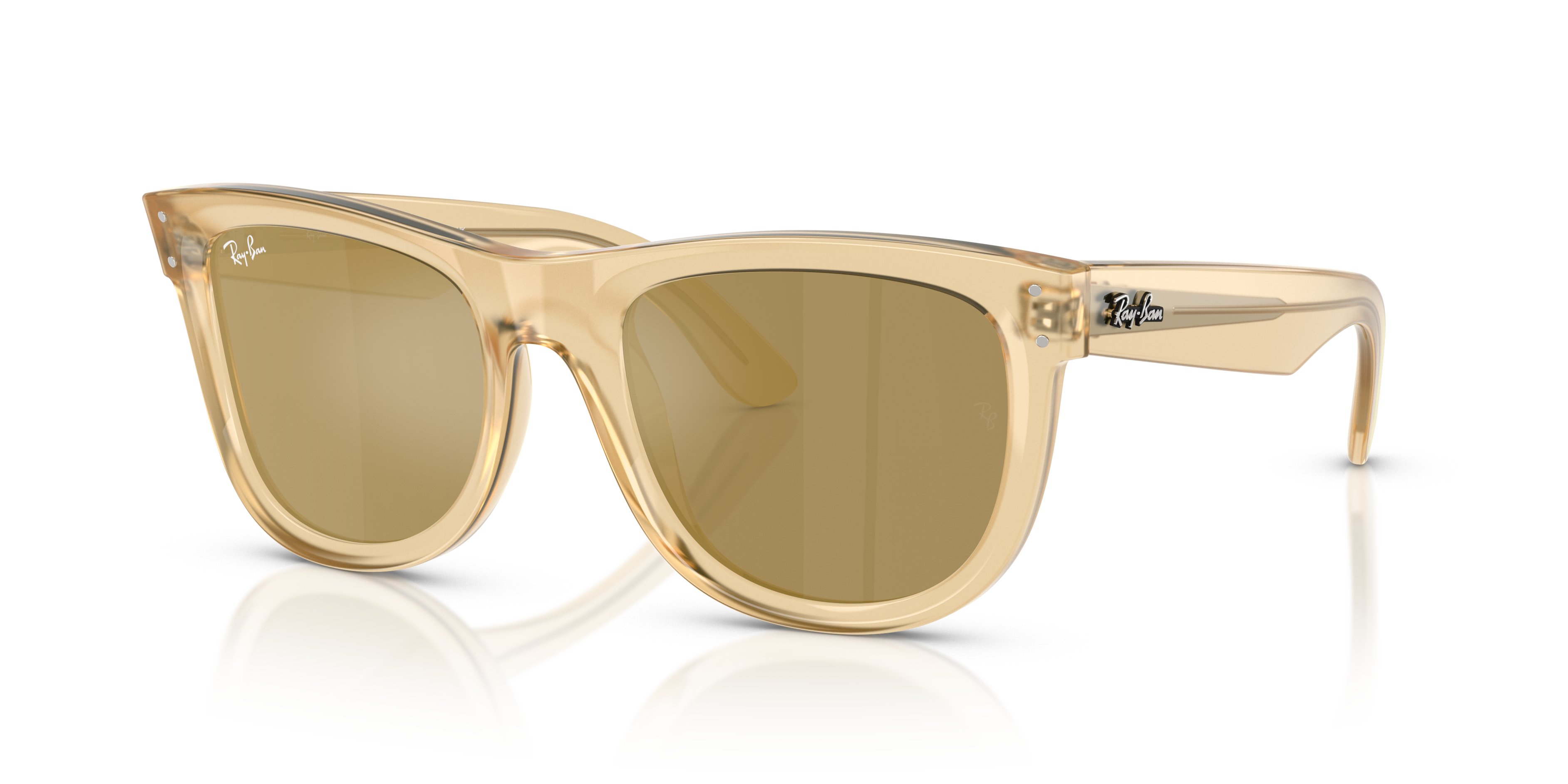 Acquista Occhiali da Sole Ray-Ban Wayfarer Reverse Neri 0RBR0502S