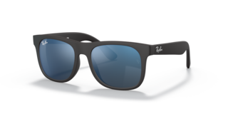 Occhiali da Sole Ray-Ban Justin Neri da Uomo 0RJ9069S Rubber Black