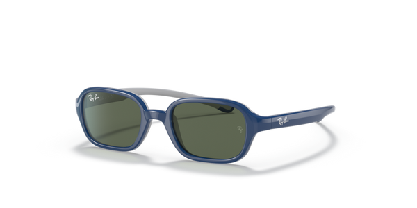 Ray-Ban Bambino RB9074S Blue On Grey - Occhiali da Sole Originali