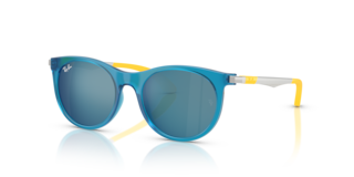 Occhiali da sole Ray-Ban bambino 0RJ9082S blu | Protezione UV e Stile