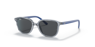 Occhiali da Sole Ray-Ban Junior Leonard Blu Trasparente Originali