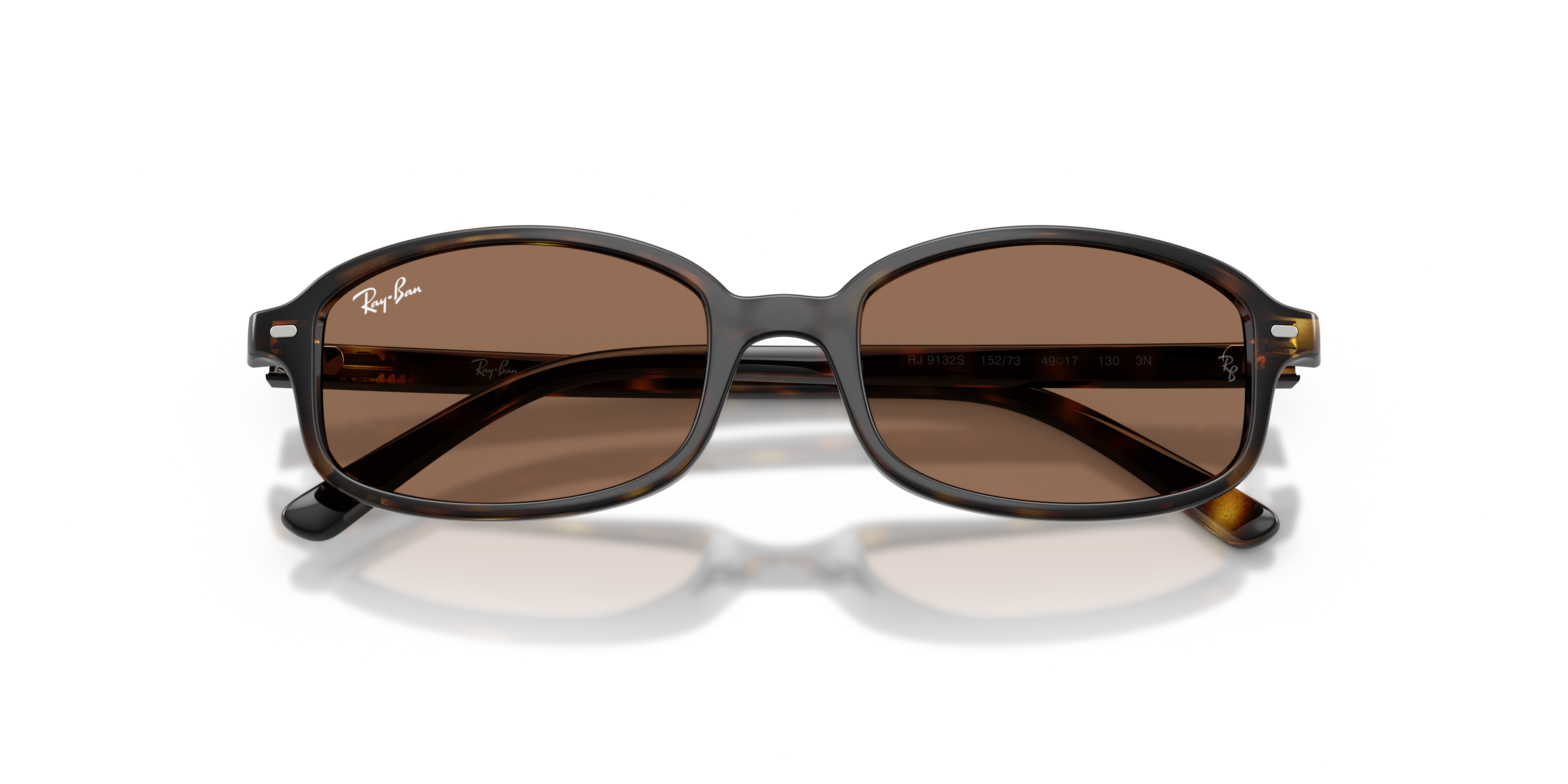 Occhiali da Sole Ray-Ban Bambini Beige Trasparente RB9132S Originali