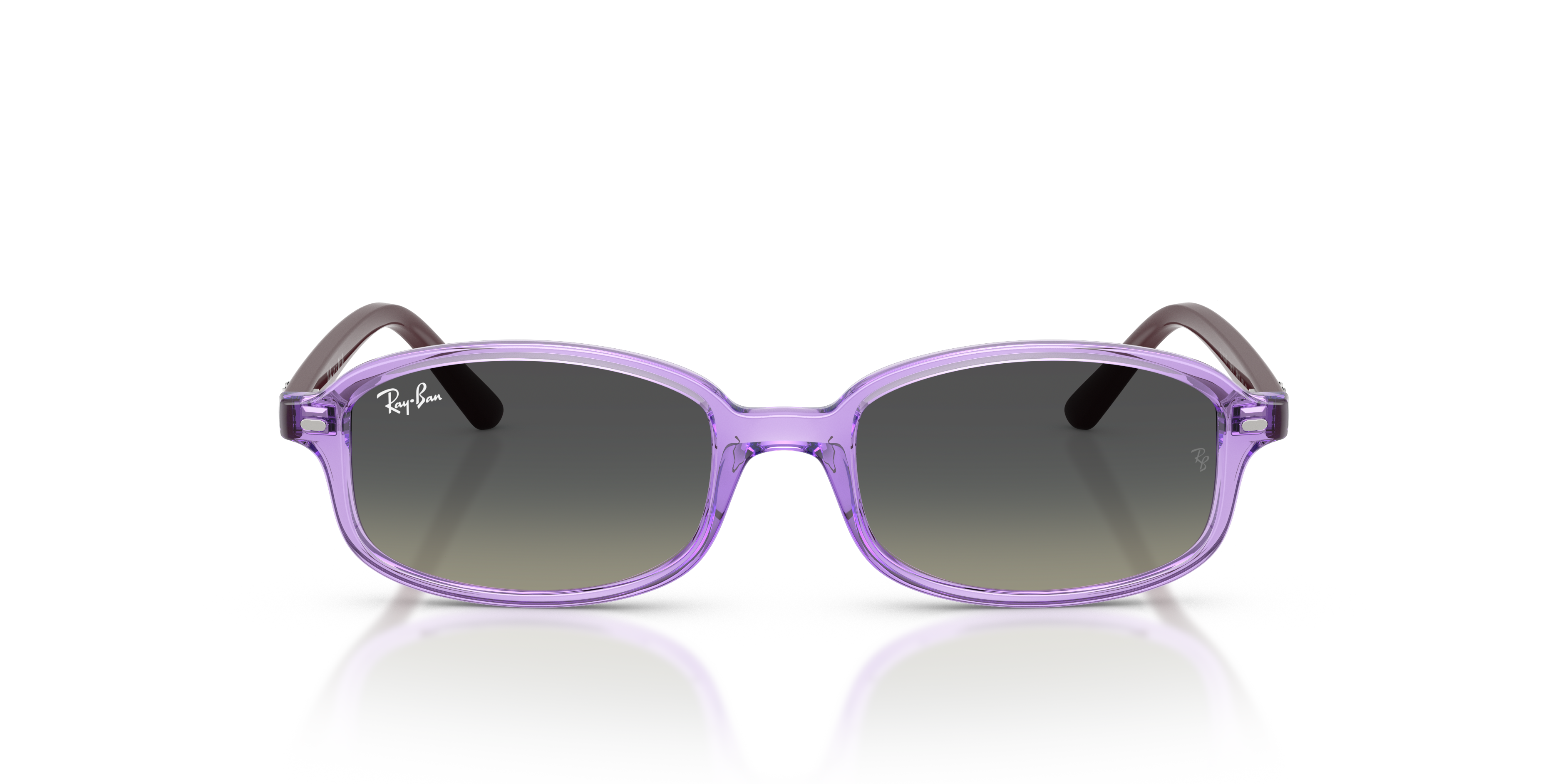 Occhiali da Sole Ray-Ban Bambini Beige Trasparente RB9132S Originali