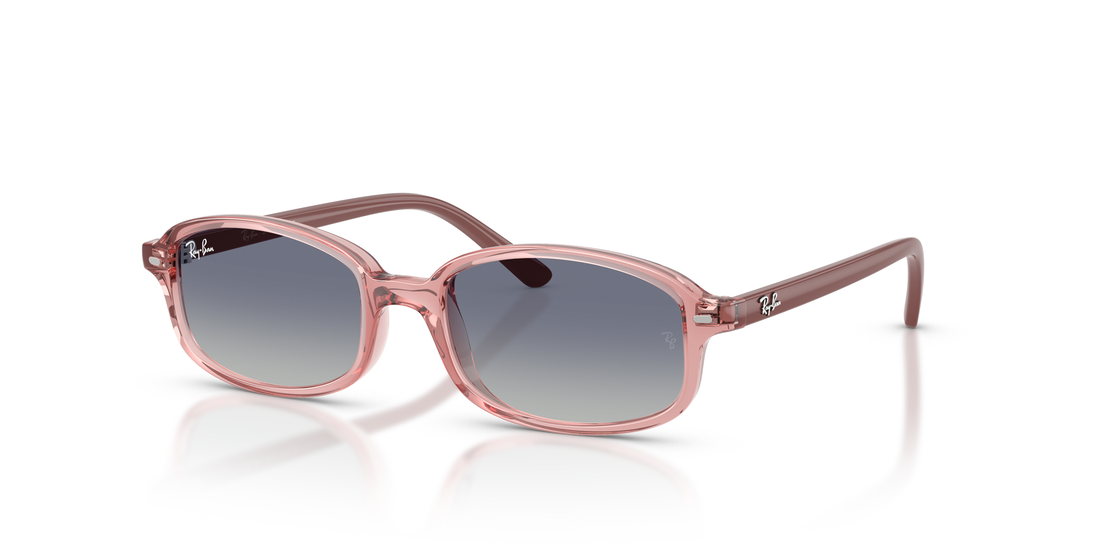 Occhiali da Sole Ray-Ban Bambini Beige Trasparente RB9132S Originali