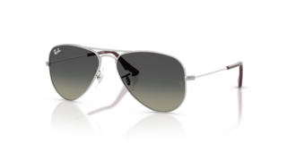 Occhiali da Sole Ray-Ban Junior Aviator Argento - Modello 0RJ9506S