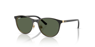 Ray-Ban 0RJ9552S Black On Gold - Occhiali da Sole Bambino