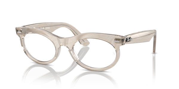 Occhiali da Vista Ray-Ban Wayfarer Oval Grigio Photo Waves - 0RX2242V
