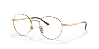 UNISEX EYEGLASSES RAY-BAN RX 3681V - 3094 ROSE GOLD SIZE 48 