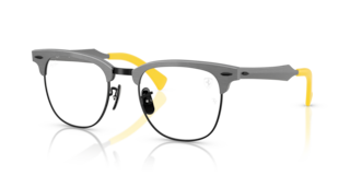 Occhiali da Vista Ray-Ban Ferrari RB3807VM Grigio Spazzolato