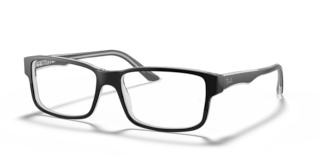 Occhiali da vista Ray-Ban 0RX5245 Black On Transparent | Originali
