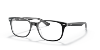 Occhiali da Vista Ray-Ban RB5375 Neri Trasparenti Unisex | Modello Ori