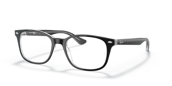 Occhiali da Vista Ray-Ban RB5375 Neri Trasparenti Unisex | Modello Ori
