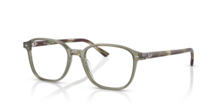 Occhiali da vista Ray-Ban Leonard verde trasparente | Modello 0RX5393