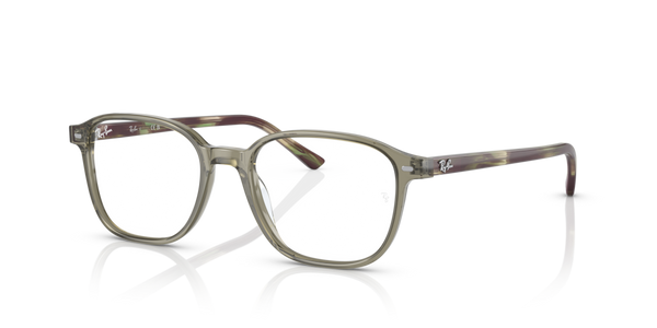 Occhiali da vista Ray-Ban Leonard verde trasparente | Modello 0RX5393