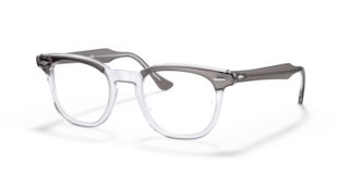 Occhiali da vista Ray-Ban Hawkeye Grigio Trasparente 0RX5398