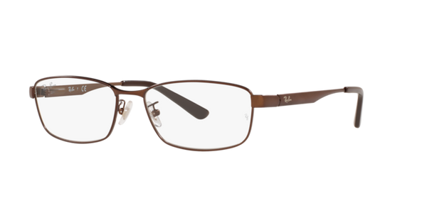 Occhiali da Vista Ray-Ban 0RX6452D Marroni | Stile Essenziale e Comfor