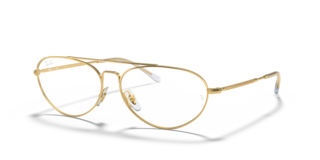 Occhiali da Vista Ray-Ban RB6454 Arista Gold | Stile Unisex Autentico