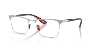 Occhiali da Vista Ray-Ban Scuderia Ferrari RB6621M Argento Opaco