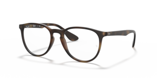 WOMEN'S EYEGLASSES RAY-BAN RX 7046 ERIKA 8141 TRANSPARENT BEIGE 