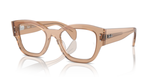 Occhiali da Vista Ray-Ban Jorge Transparent Light Brown | Originali