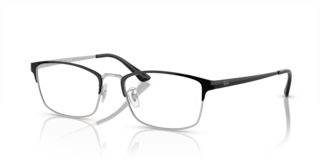 Occhiali da vista Ray-Ban 0RX8772D Black On Silver originali