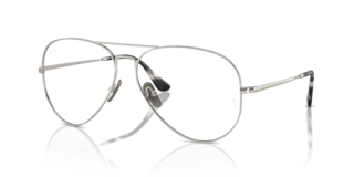 Occhiali da vista Ray-Ban Aviator Titanium Silver | Originali