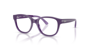 Occhiali da Sole Ray-Ban 0RY1950 Unisex | Viola Trasparente
