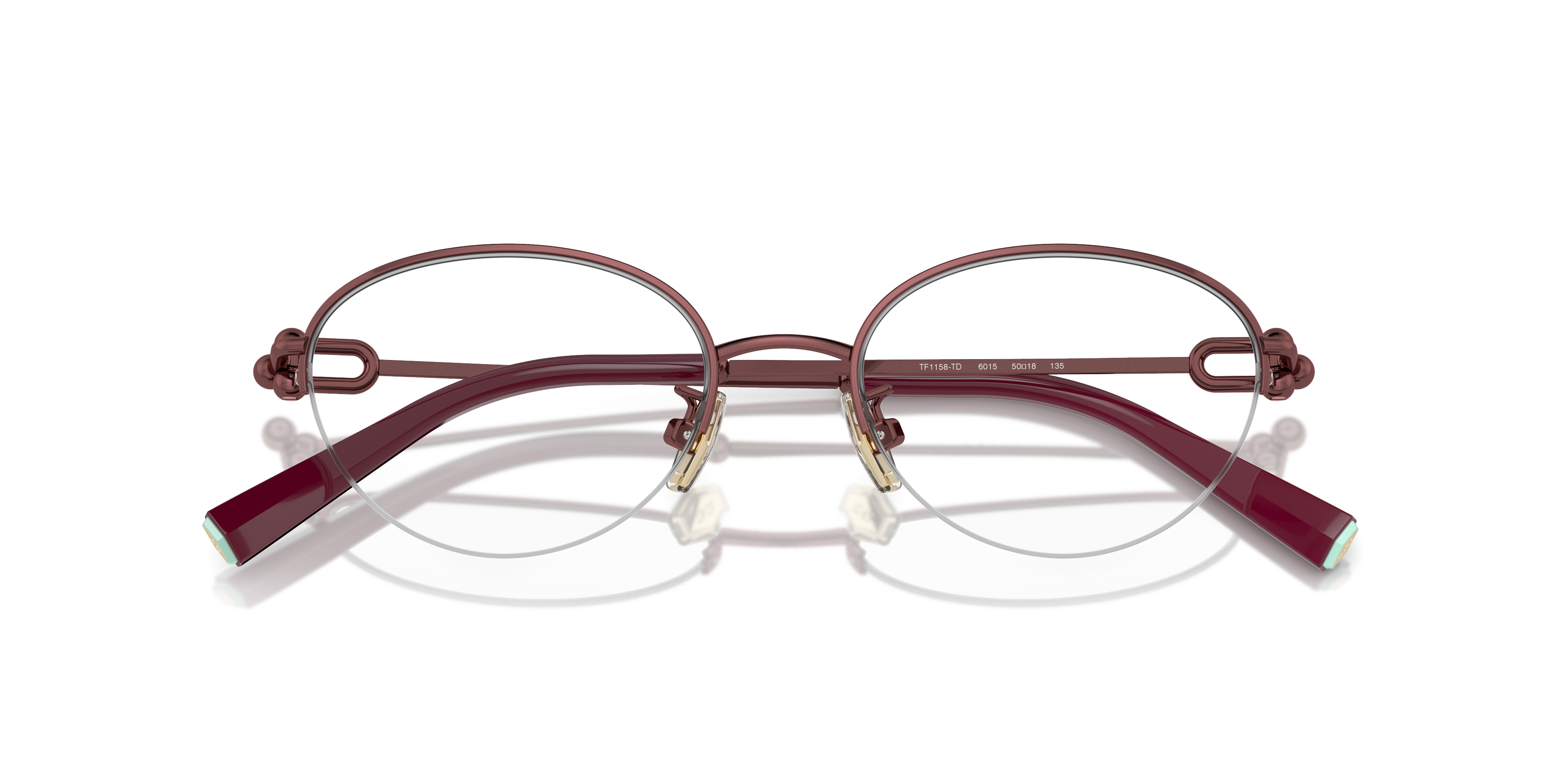 Occhiali da Sole Tiffany Donna Bordeaux TF1158TD - Eleganza Iconica