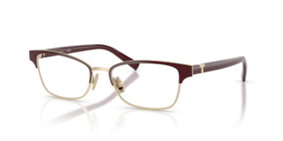 Tiffany & Co. 0TF1168 Occhiali da Vista Donna Burgundy On Pale Gold