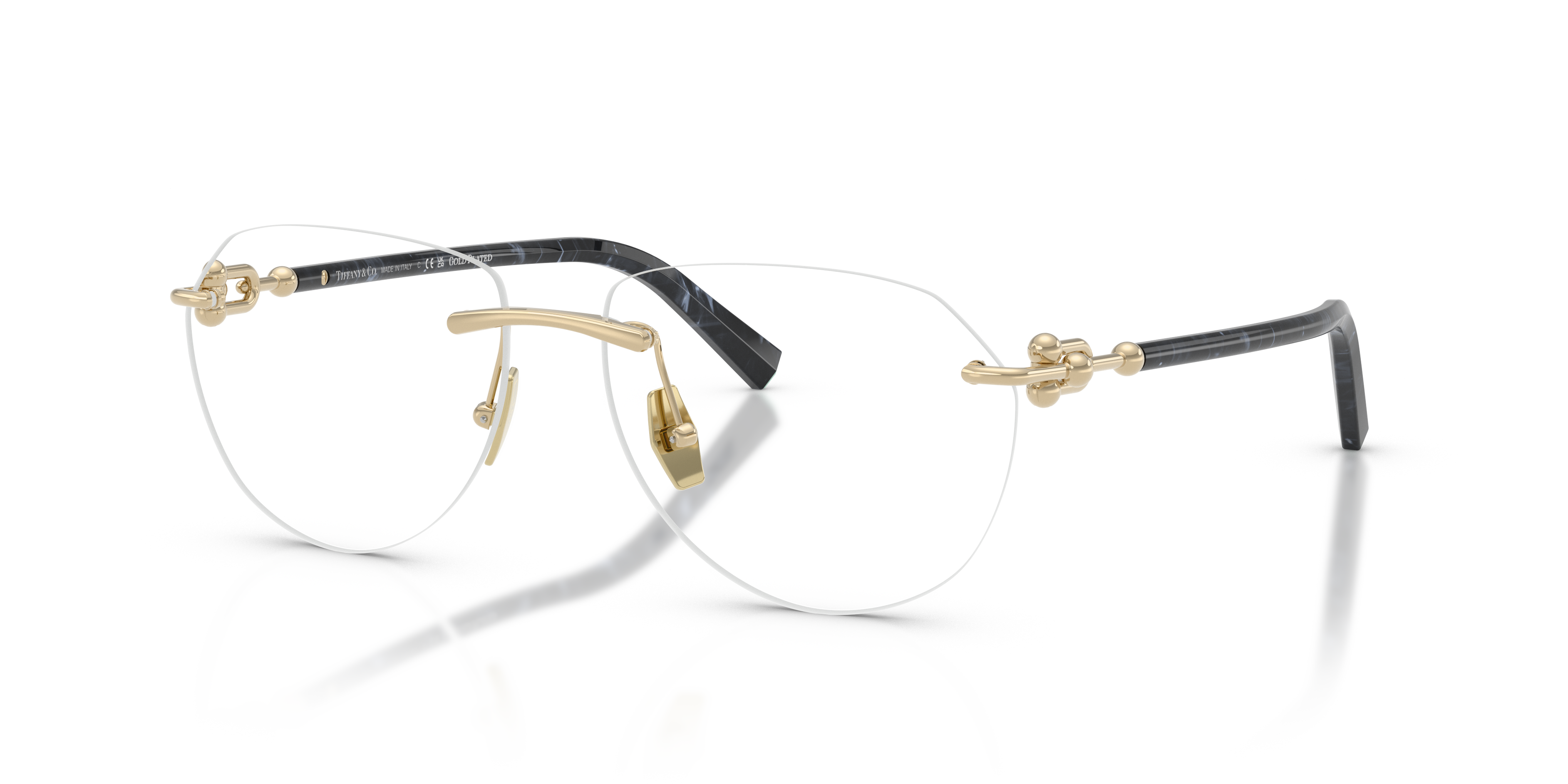 Occhiali da Sole Tiffany TF1173K Oro Rosa Originali | Unisex