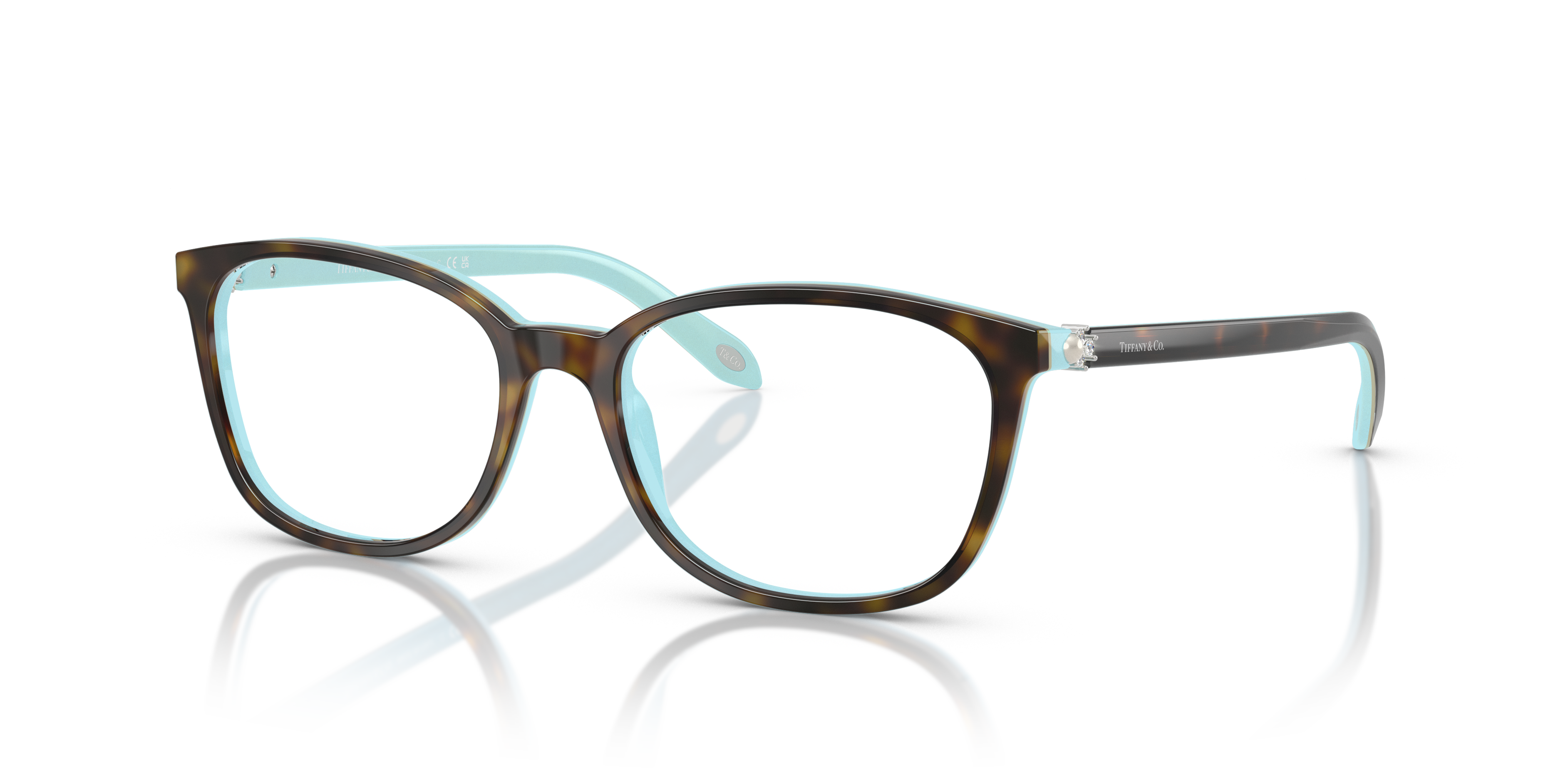 Occhiali da Sole Tiffany 0TF2109HB Ocean Turquoise Originali